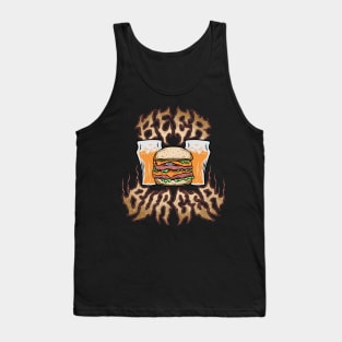 BEER BURGER Tank Top